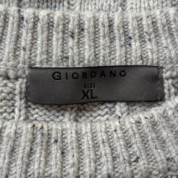 Giordano Cable Knit Jumper XL - Picture 3 of 3